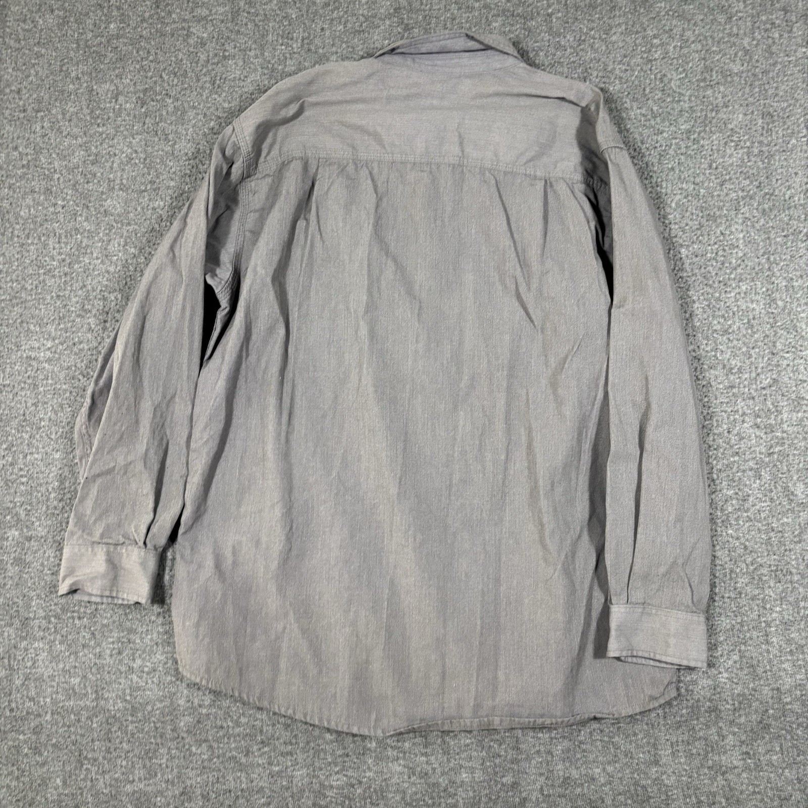3 Carhartt FR Long Sleeve Shirt Button Up Flame Resistant Men Large Reg Work Lot