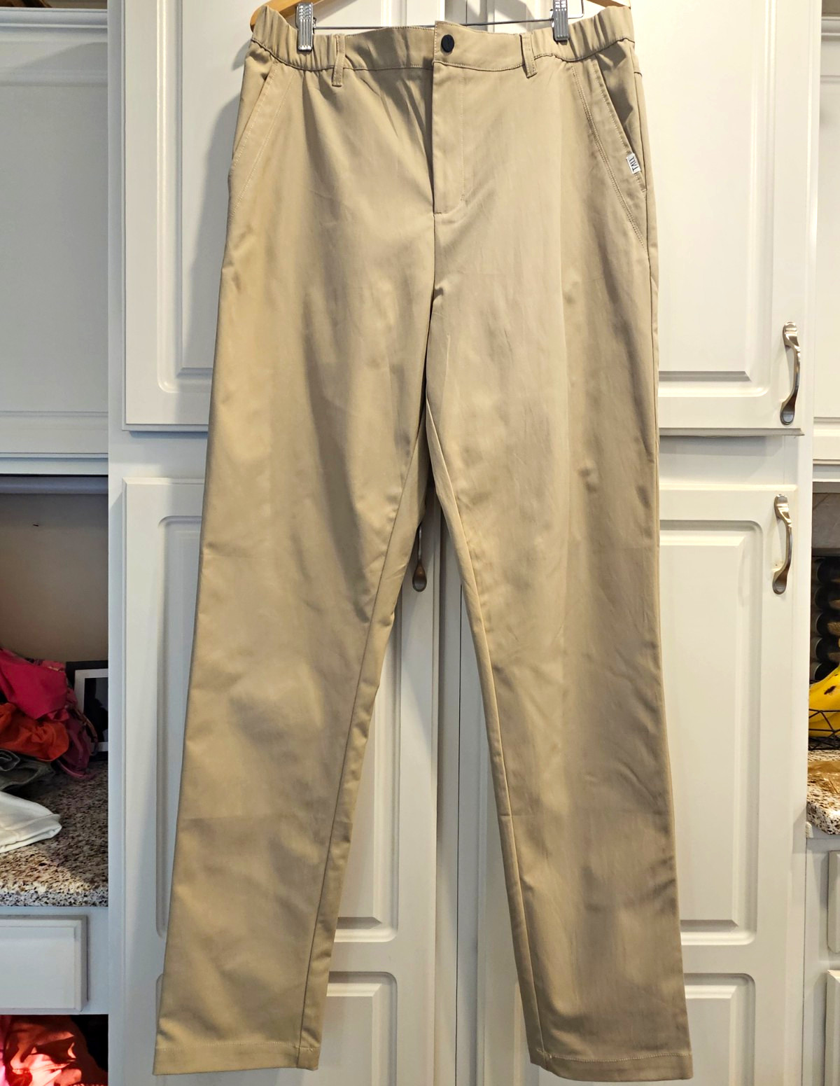 The Tall Mob Place Performance Golf Pant Men’s 36×36 Khaki Stretch Travel Casual