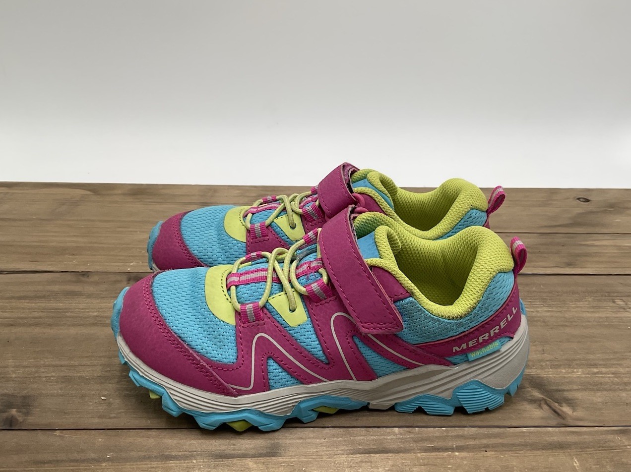 Merrell Select Grip Kids Hiking Shoes Multi Color Washable Size 13.5