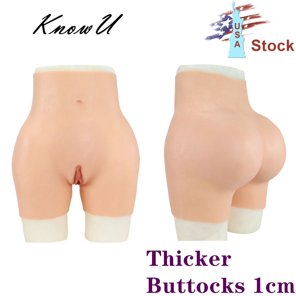 Silicone Panty Plump Hips Underwear Fake Vagina Pant Plump Buttocks Crossdresser