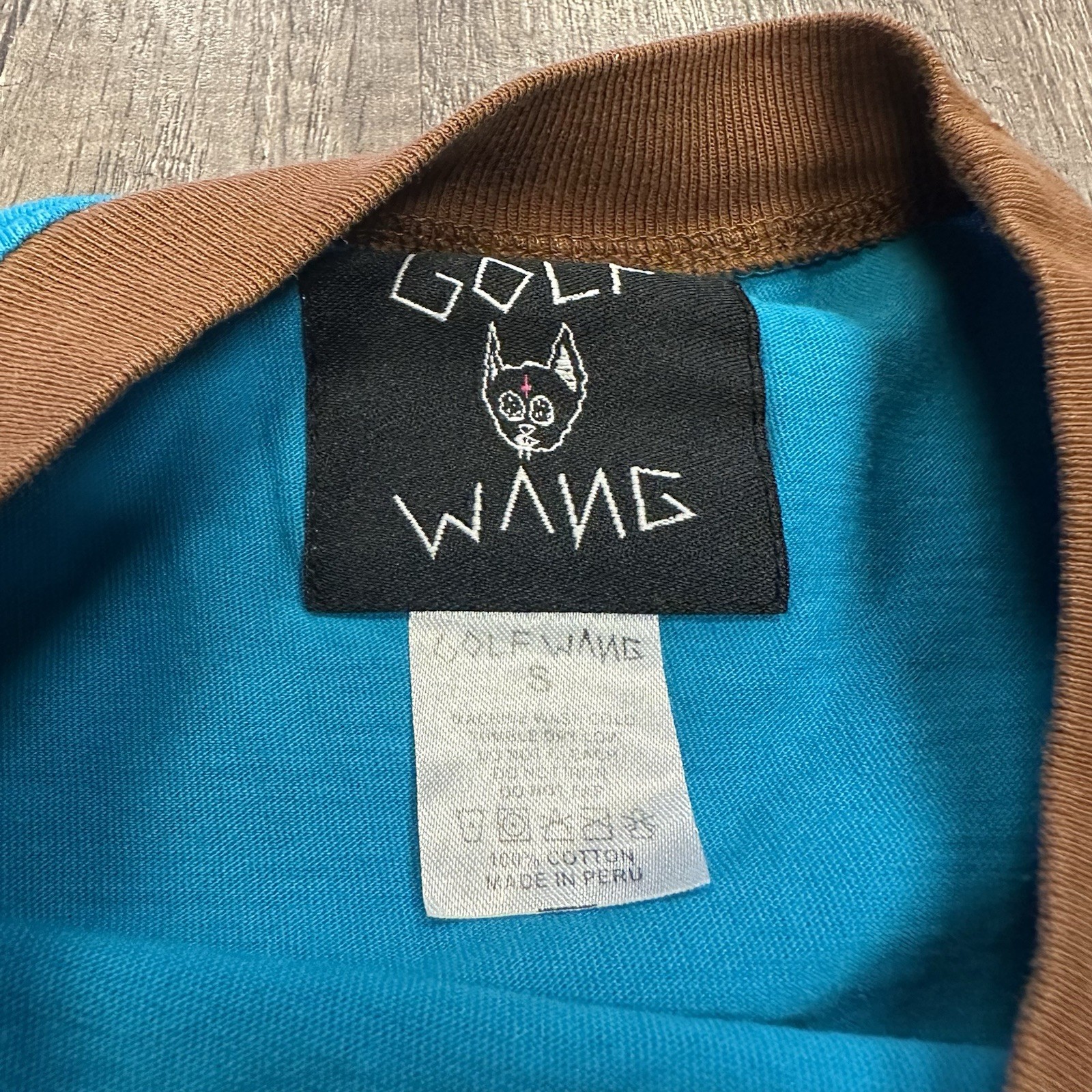 GOLF WANG TYLER THE CREATOR ODD FUTURE CAT HOCKEY JERSEY SHIRT SZ S (24)