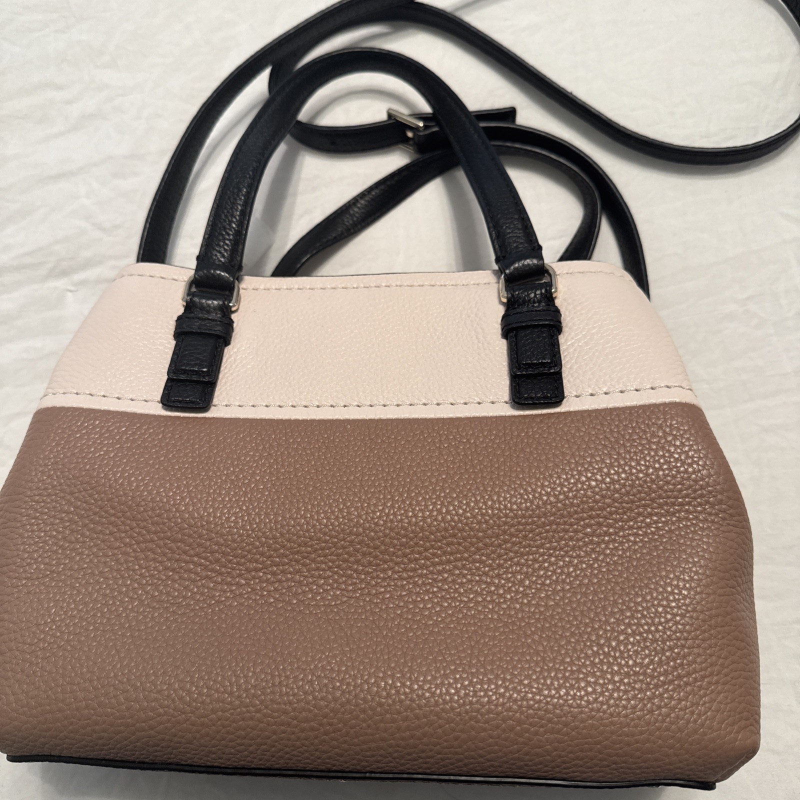 NWT KATE SPADE Jackson Street Small Octavia Shoulder/Handbag Black/Toasty