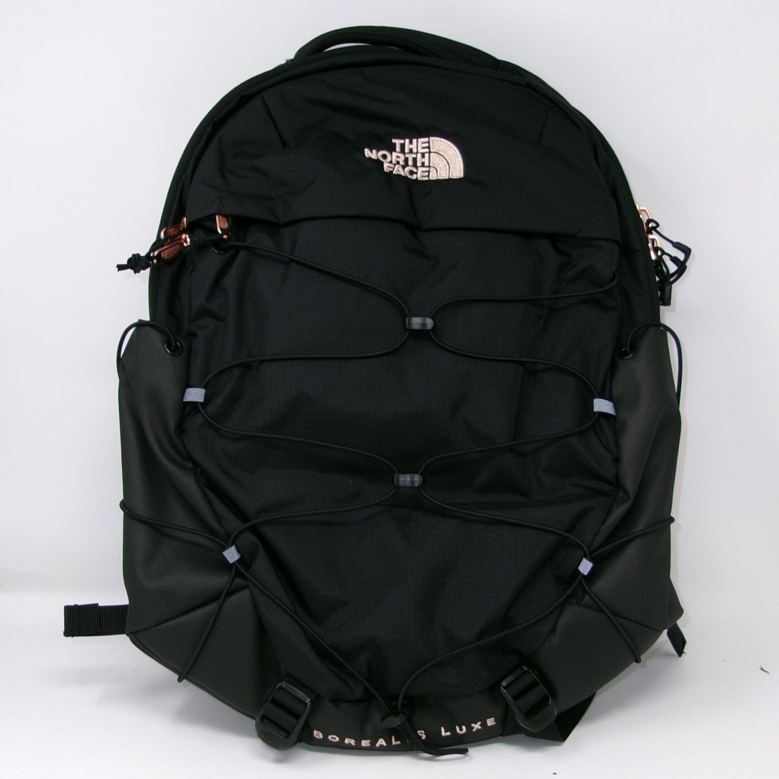 The North Face Women’s Borealis Backpack, TNF Black/Coral Metallic, OS – USED