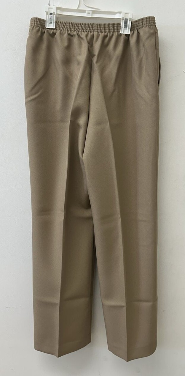 NWT – Choose Color / Size – Alfred Dunner Women’s Solid Pull On Pant