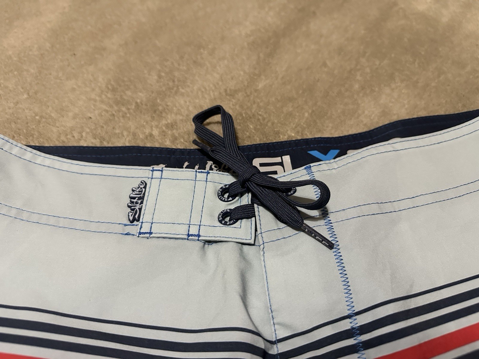 Salt Life SLX-QD & Hurley Phantom Men’s Board Shorts Lot 2 Size 34 Striped