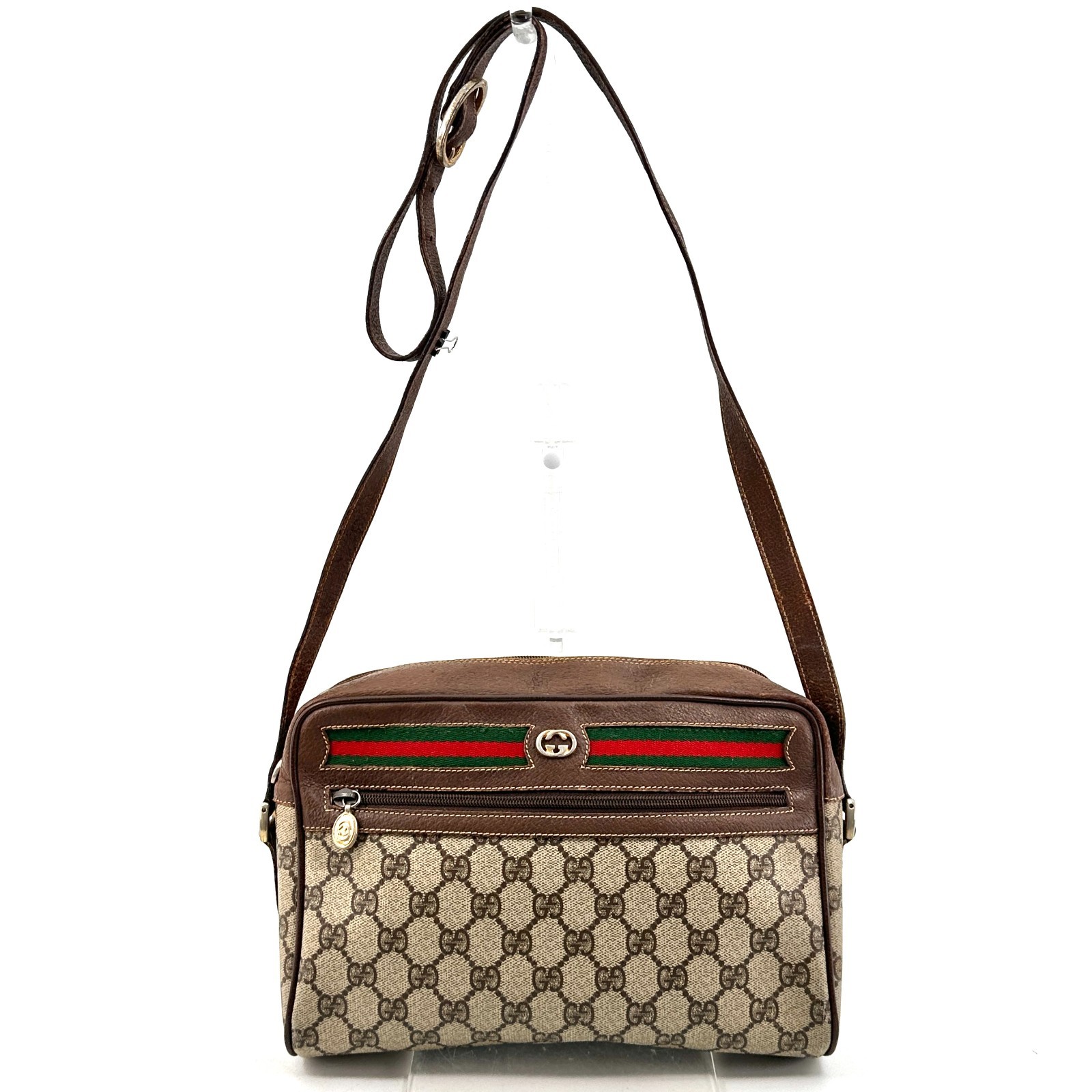Vintage GUCCI Sherry Shoulder Bag GG