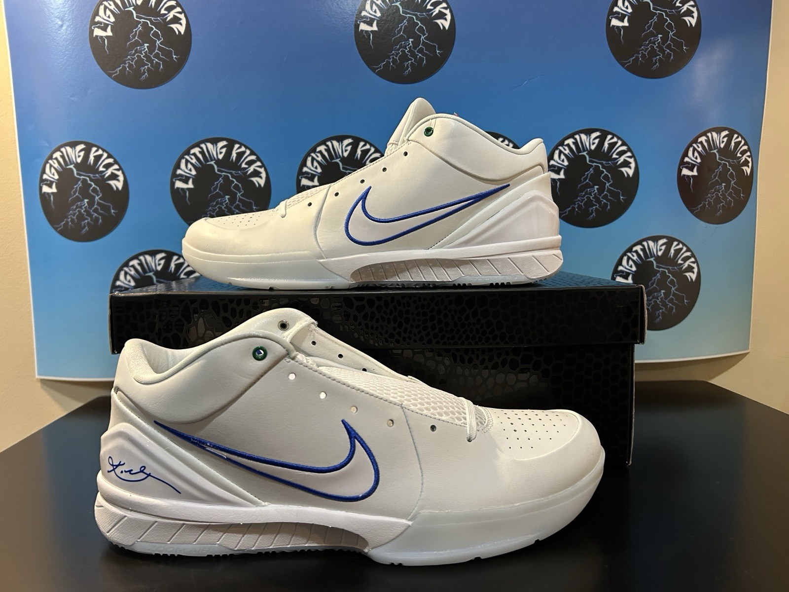 Nike Kobe 4 Protro Draft Dallas Mavericks IV6585-900 Size 14 + $20 Discount!