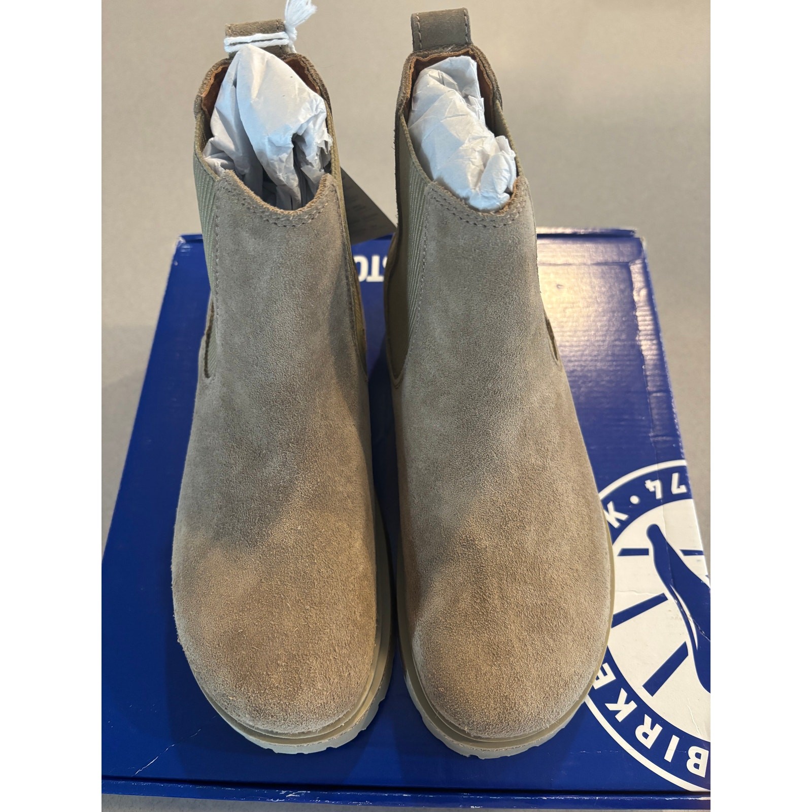 NWT Birkenstock Highwood Slip-On Suede Boot Size 38 (7-7.5)