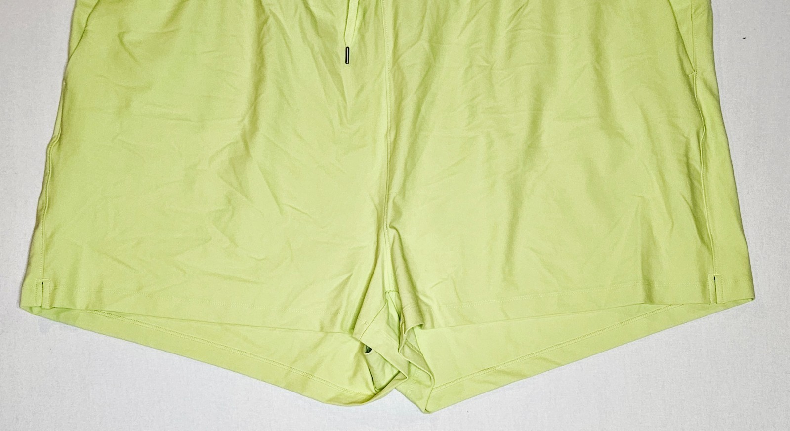 Old Navy Womens Plus Active Shorts Lime PowerSoft Go-Dry Drawstring High-Rise 4X