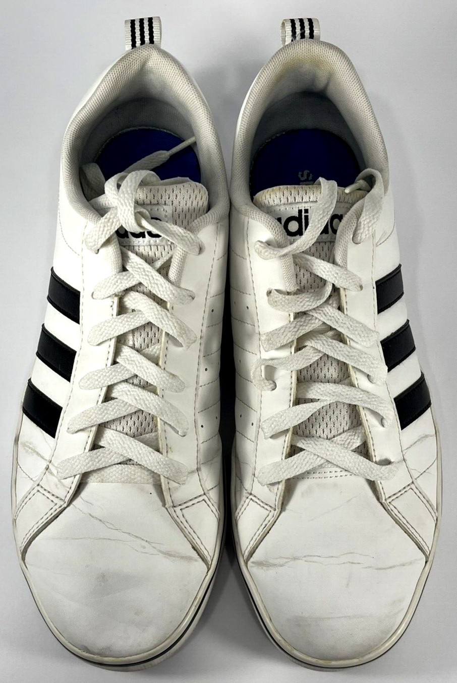 Adidas – Men’s VS Pace Sneakers Shoes AW4594 – 8-1/2 – White & Black – DoM 07/19