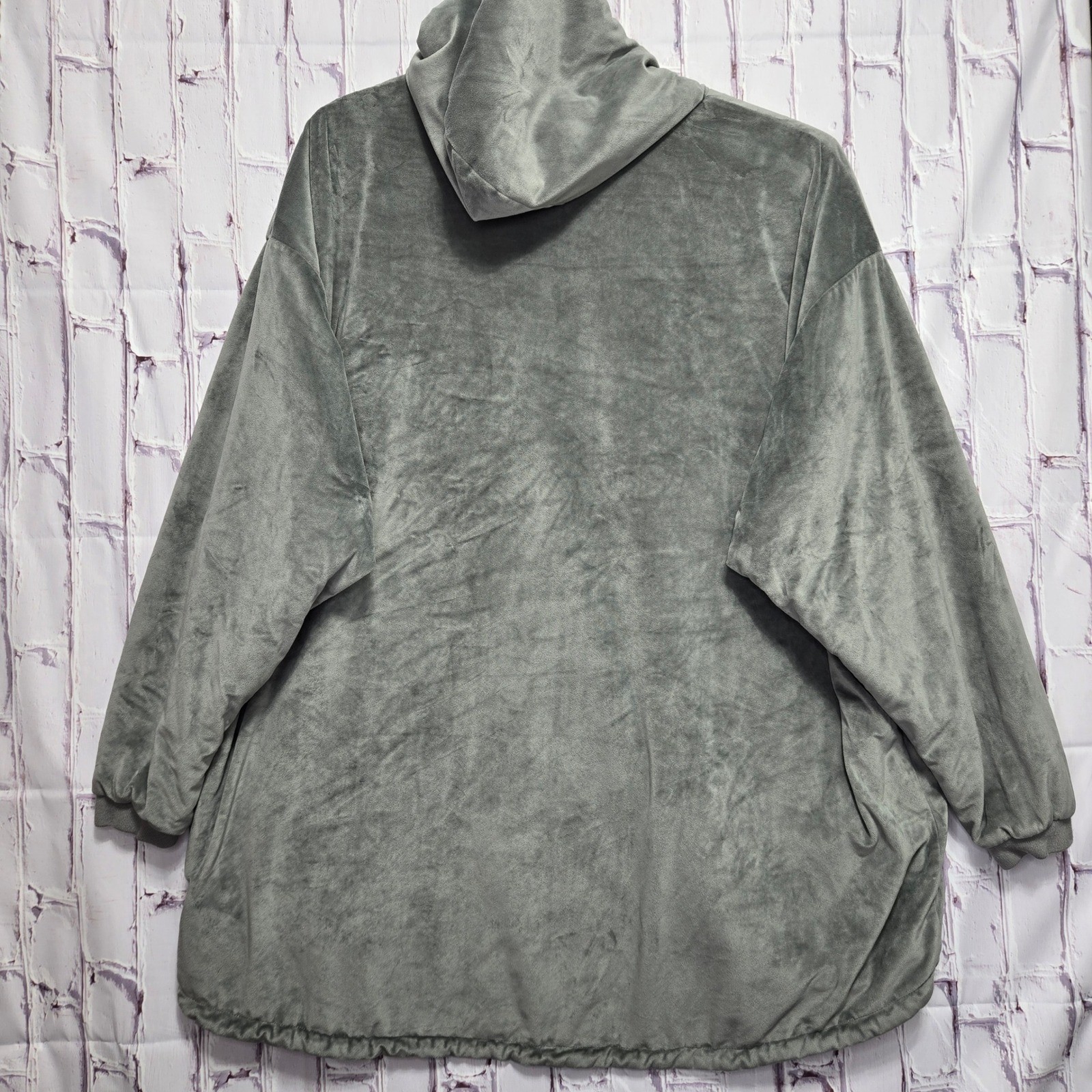 The Comfy Original Wearable Blanket Hoodie Oversized Sherpa Lined Adult One Size