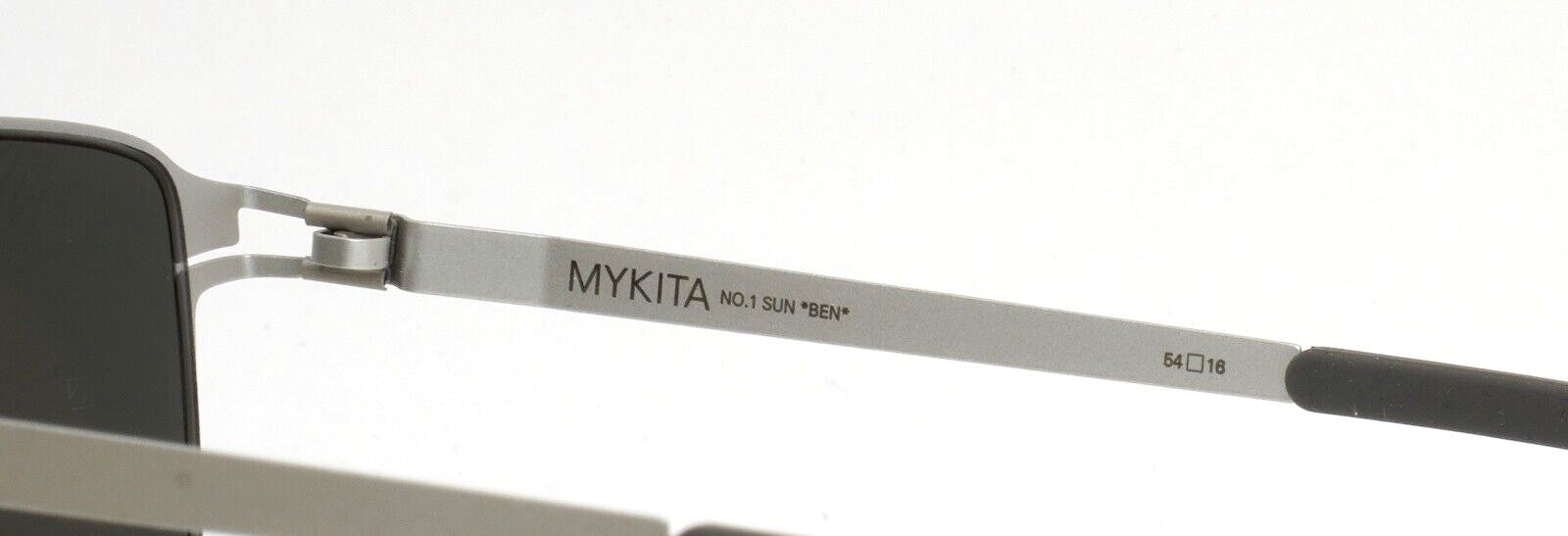 MYKITA Ben 137 Warm Grey Mens Rectangle Full Rim Eyeglasses 54-16-140 B:38