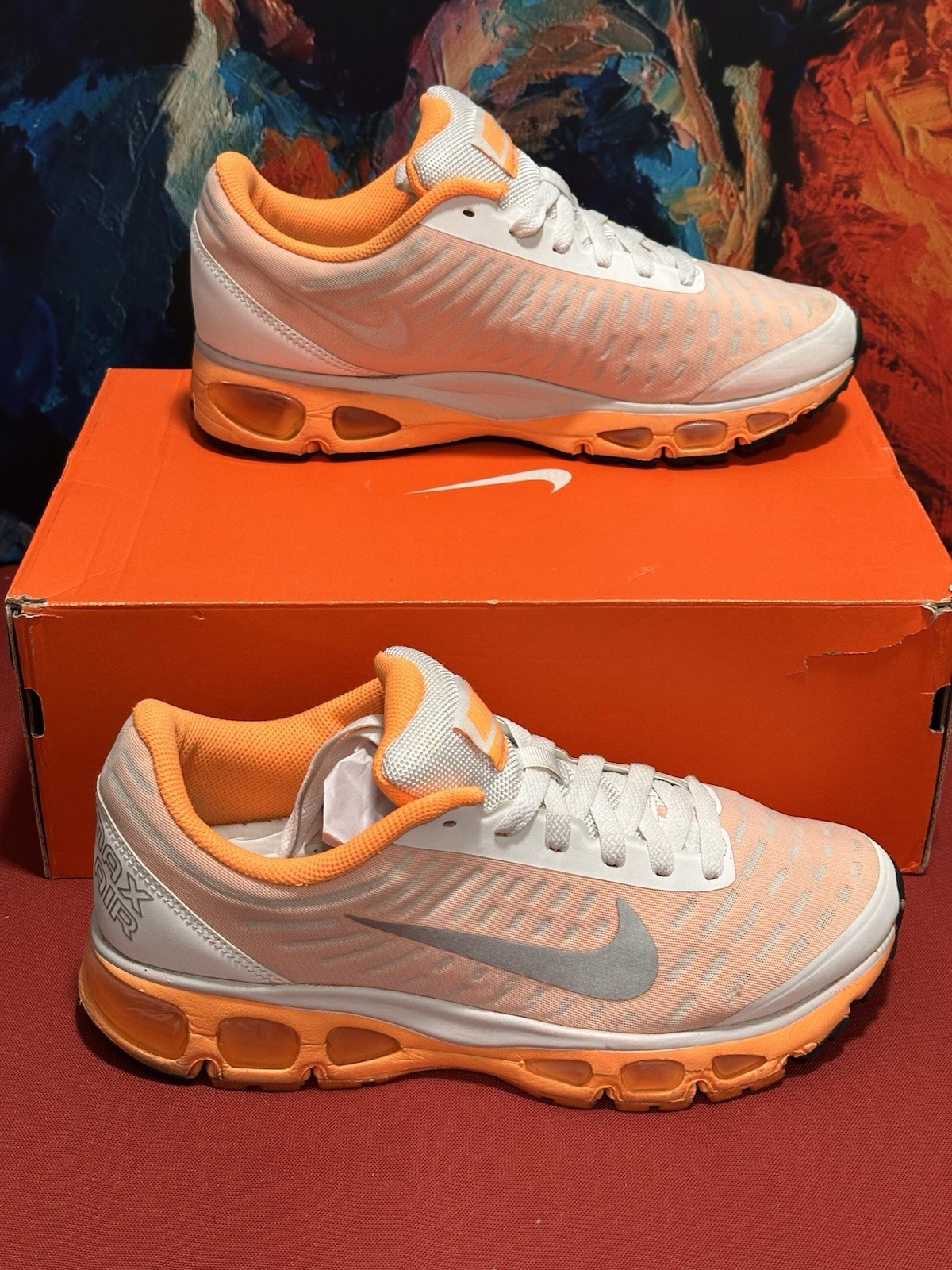 Nike Air Max Tailwind+ 5 Mesh and Synthetic Women’s Running Shoes, 555415 108