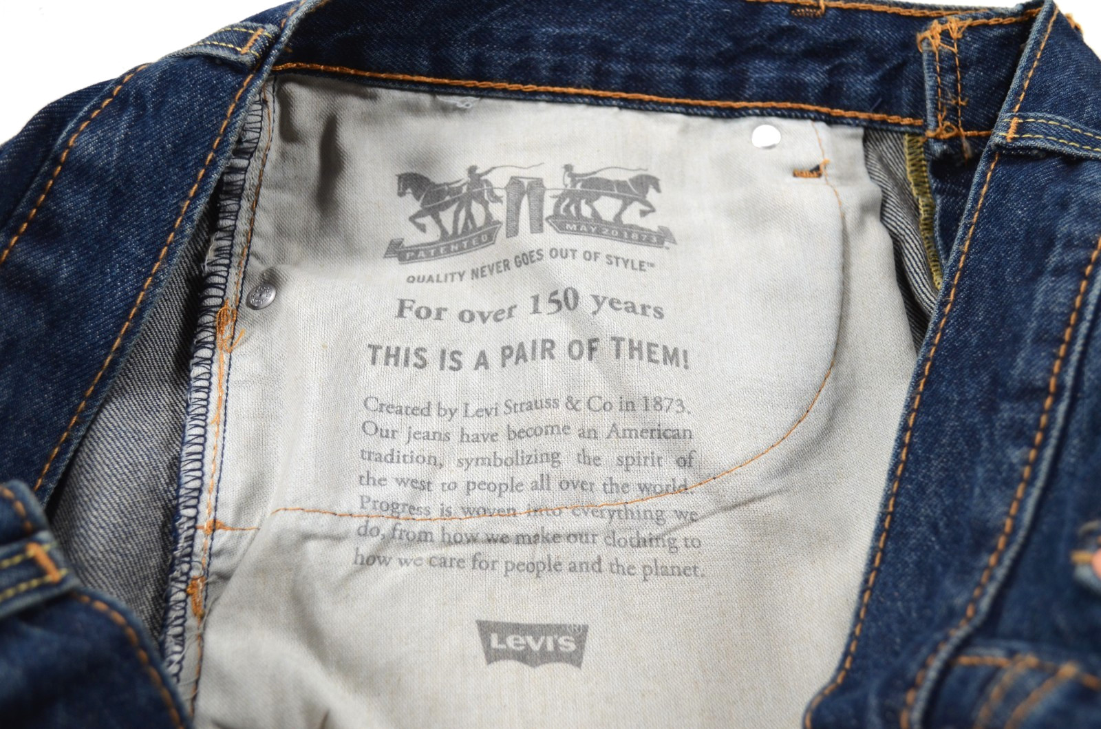 Nwt’s Levi’s 578 Baggy Denim Blue Jeans Mens 36×32 (fits 38 x 30.5) Streetwear