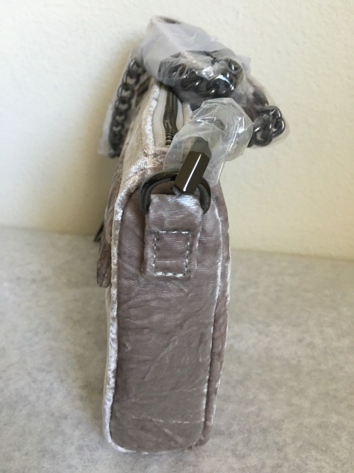 NWT Rebecca Minkoff Velvet Mini M.A.C Crossbody Bag $175 in Putty~~ON SALE!!