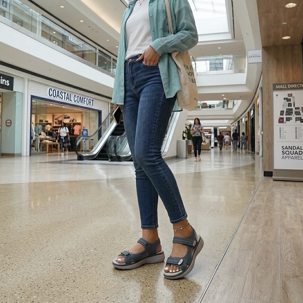 Orthopedic Stylish fashionable Non-Slip Sandals Comfortable & Support for Women