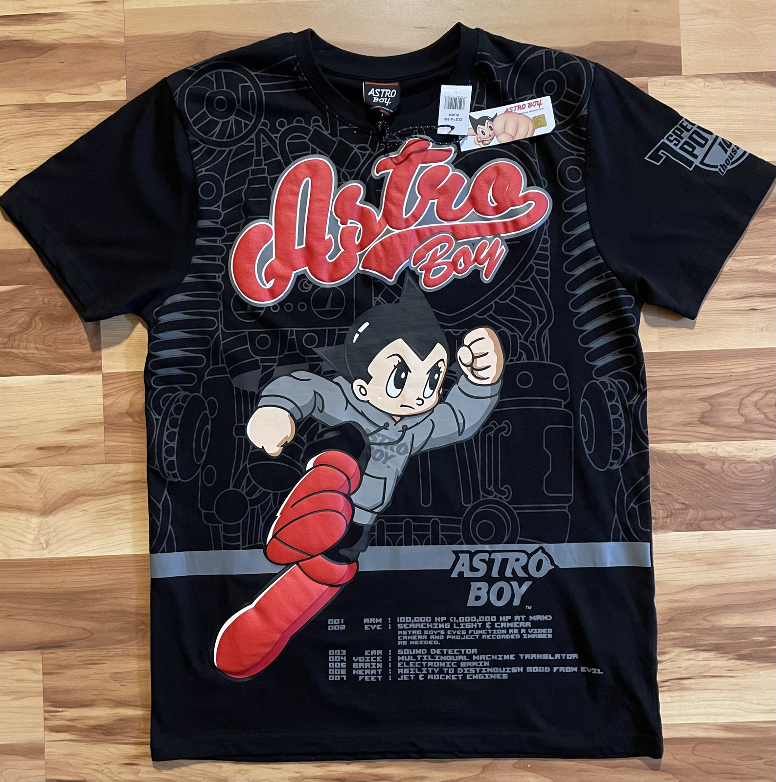 Astro Boy Vintage Men’s Shirt Japanese Manga Mighty Atom Southpole Collaboration