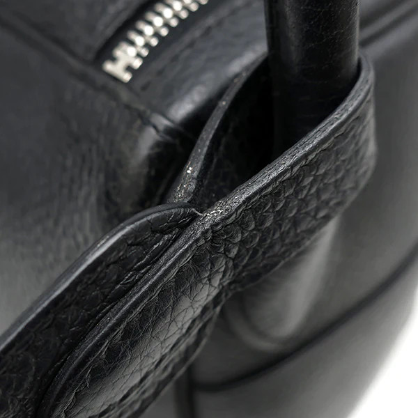 Hermes Lindy 30 2WAY Bag Handbag Black Unisex #HDB141