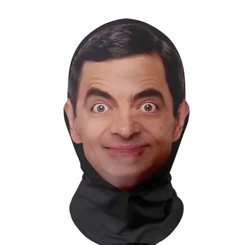 Cosplay Breathable sun-protection Mask Full Celebrity Rapper Face