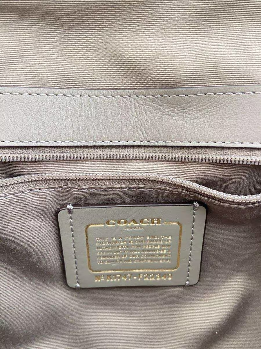 COACH Shoulder Bag Leather CML F22349