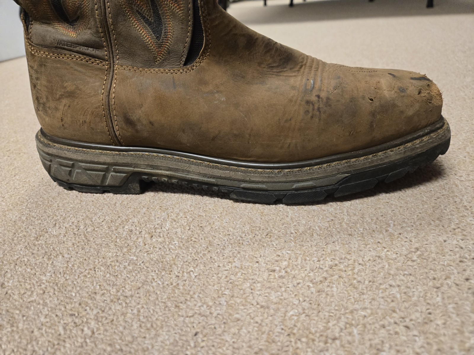 Mens Red Wing 2204 Rio Flex 11.5 Waterproof Safety Toe Pull-On Boot GOOD COND!