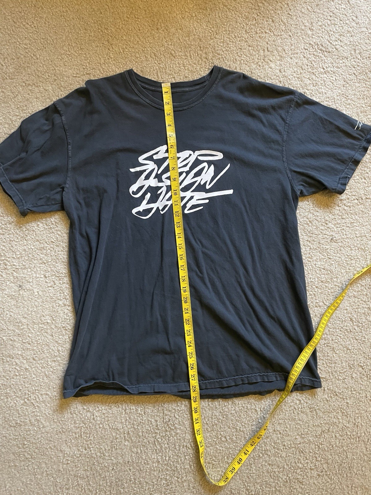 Futura 2000 Laboratories X Eric Haze Stop Asian Hate Shirt XL