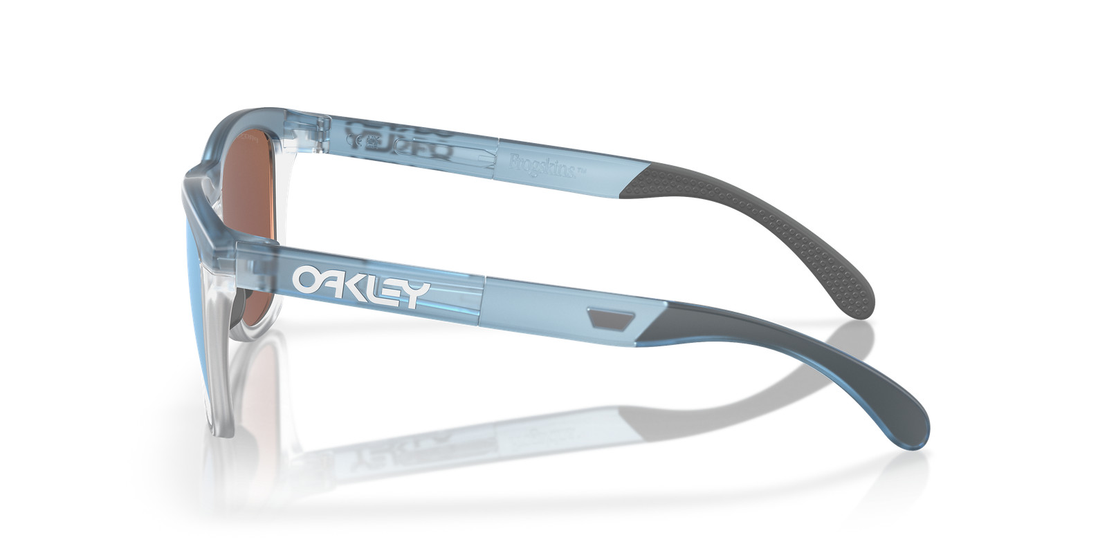 Oakley Frogskins Range Trans Stonewash/Prizm Deep Water Polar 55 mm Sunglasses