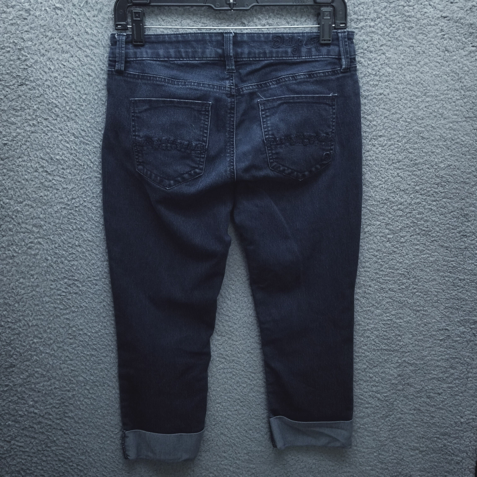 Indigo Rein Women’s 9 Forever Blue Cropped Jeans 31.25″ 20.75″ 8.25″