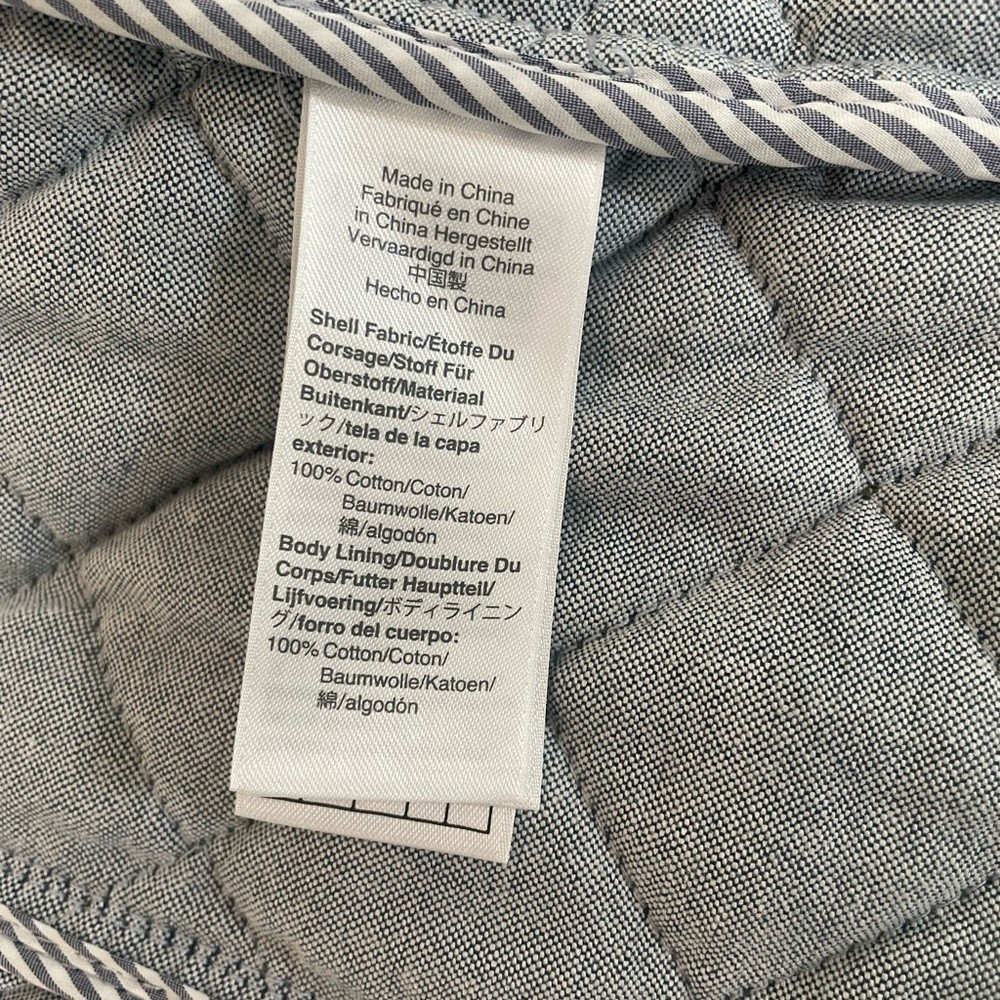 J.Crew Quilted Downtown Field Jacket in Deep Moss