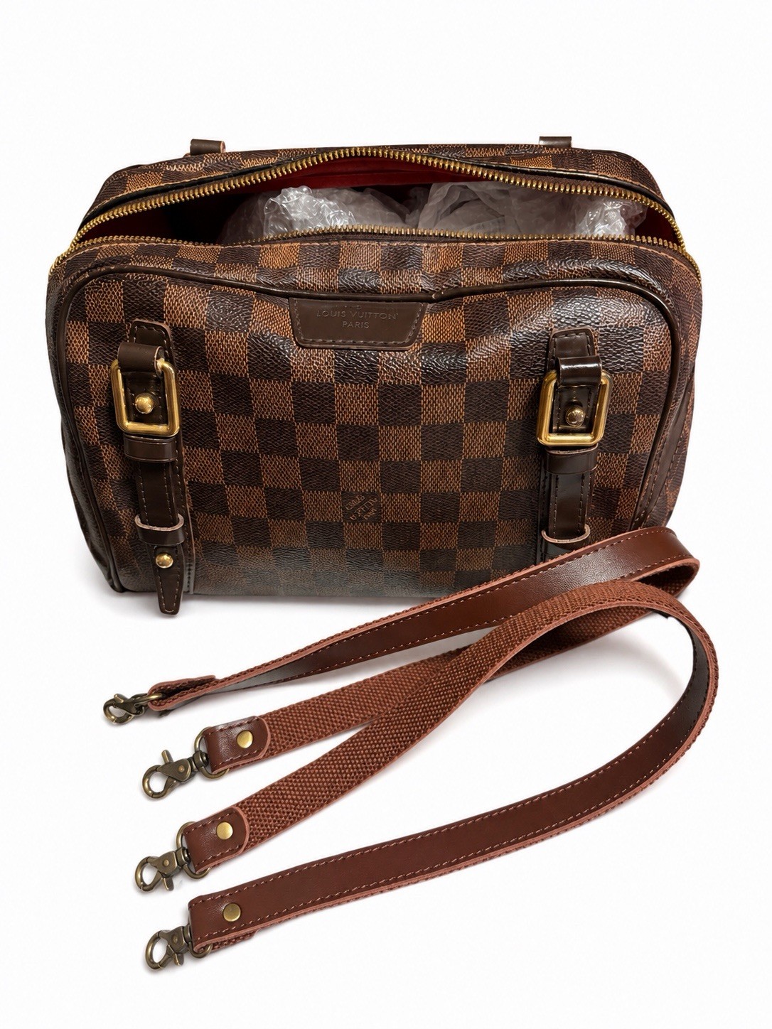 Louis Vuitton LOUIS VUITTON Rivington PM Shoulder Bag Damier Ebene… GZl1ccu1