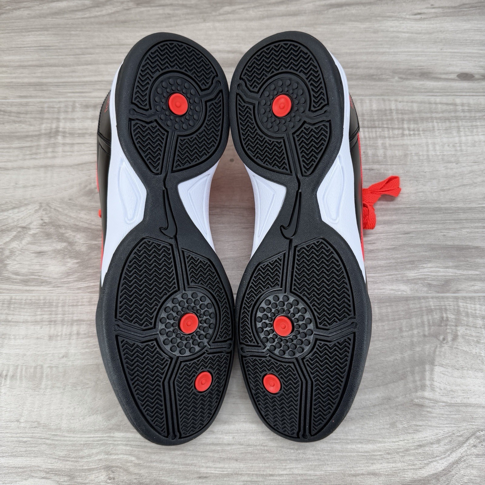 Nike Total 90 ‘Black White Black Bright Crimson’ Men Size 10.5 Soccer HQ2851 nby