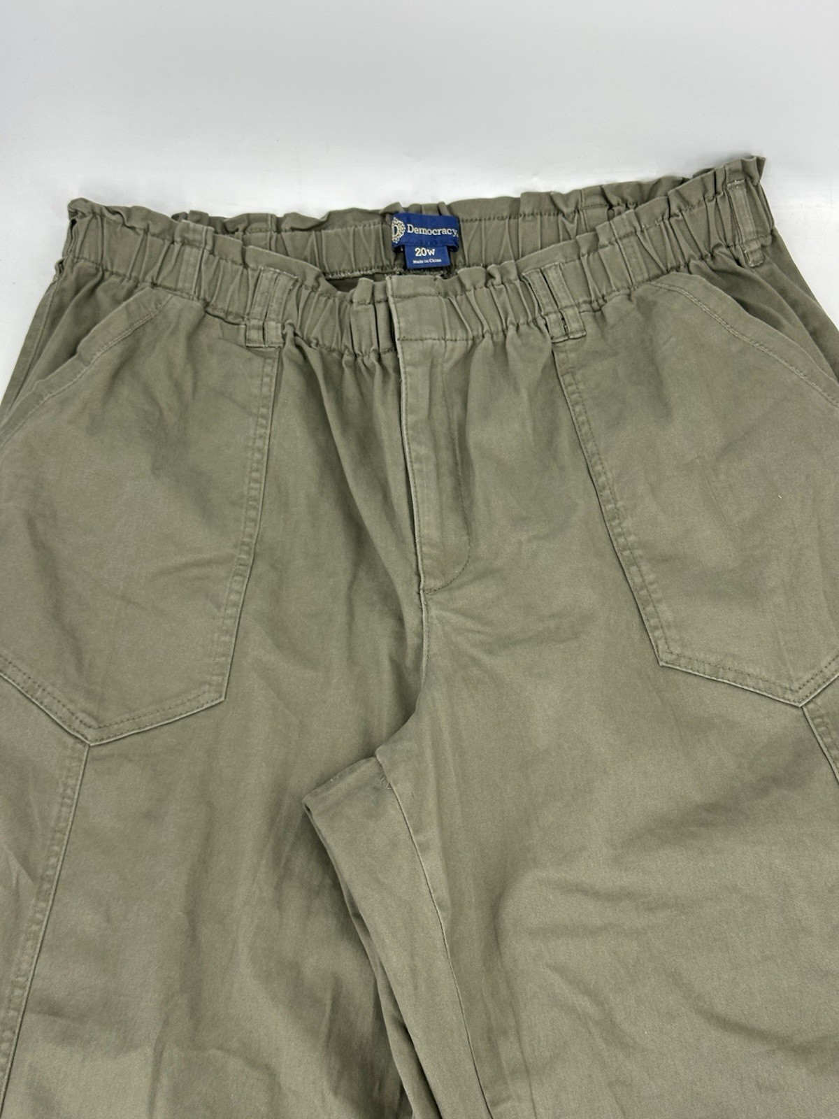 Democracy Plus Size 20W “Ab”solution Relaxed Straight Leg Pant 26” In 65-32