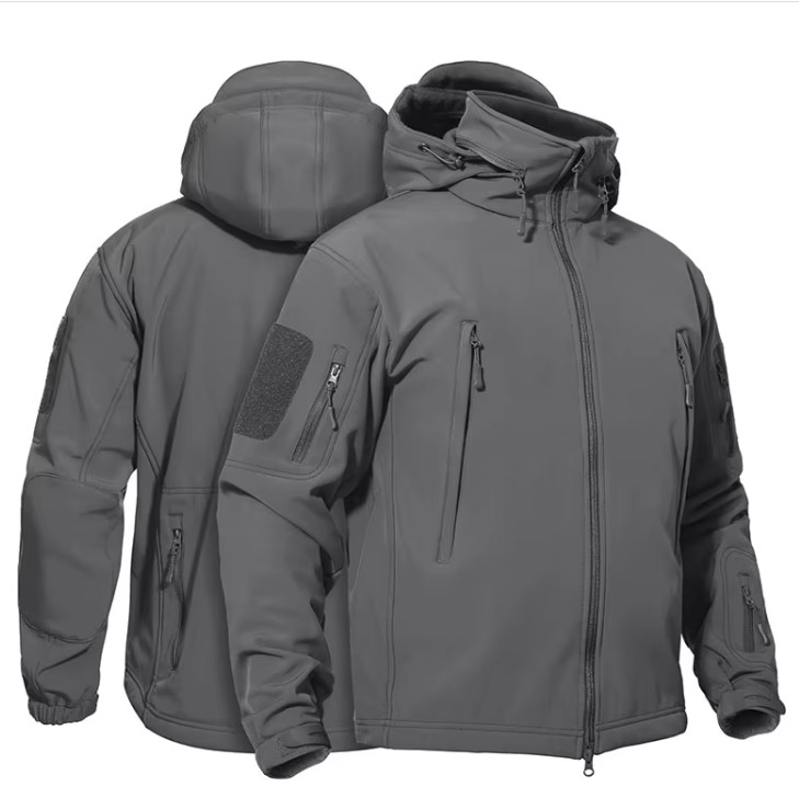 Men’s Waterproof Ski Jacket Winter Warm Jackets Snow Thermal Fleece Work Coat US