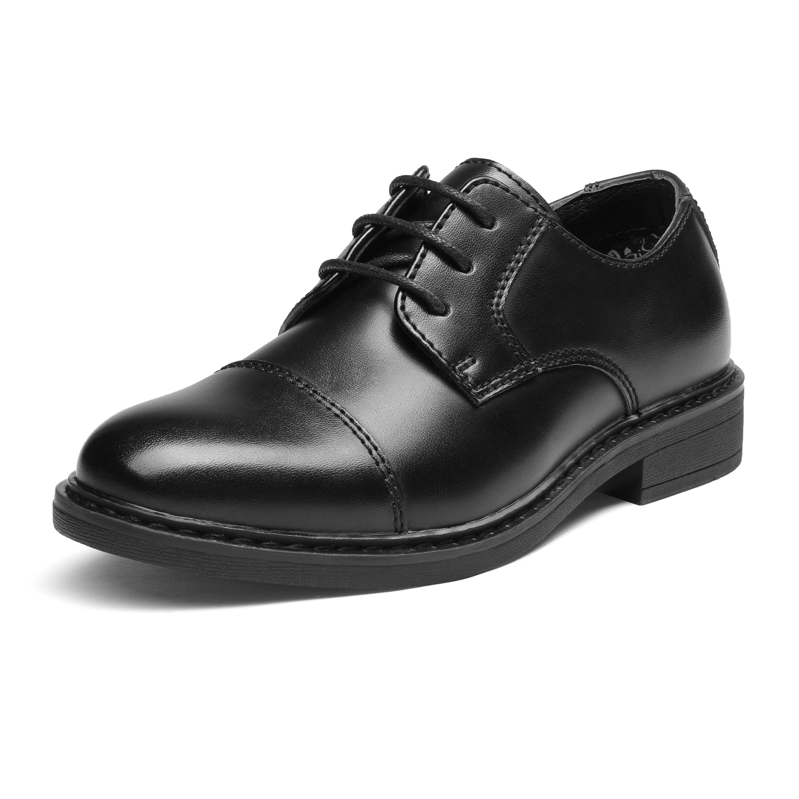 Boys Youth Oxford Shoes Cap toe Classic Dress Shoes Wedding Shoes