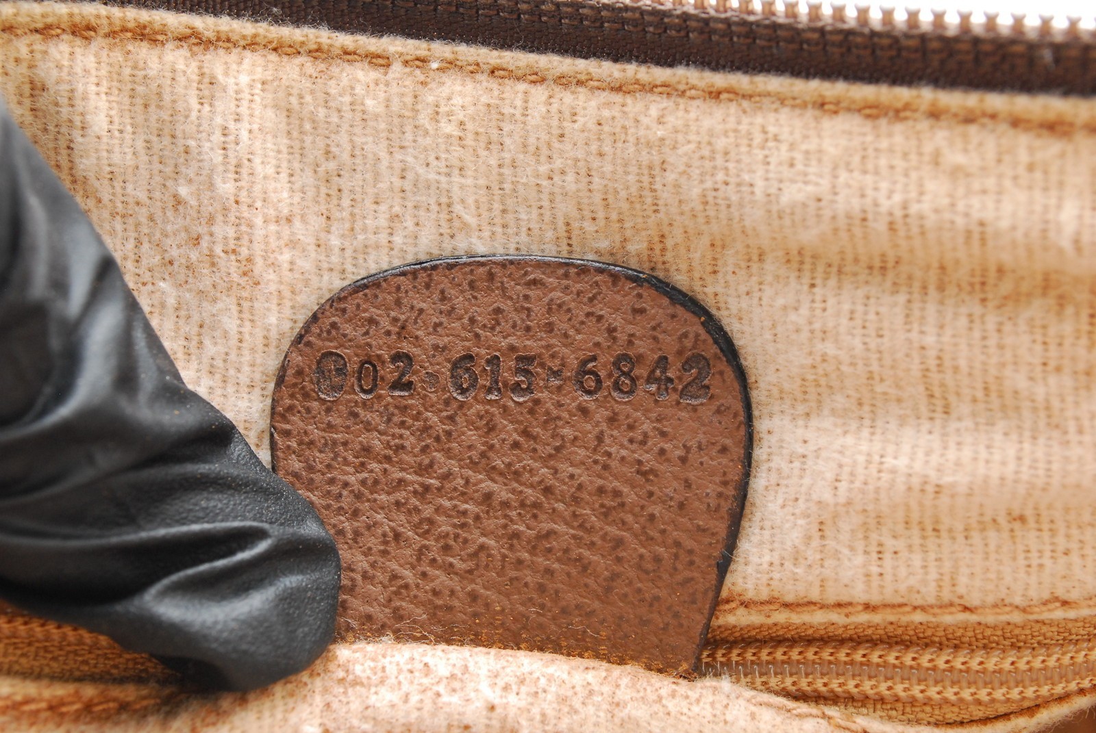Gucci GG Supreme Canvas Leather Boston Bag Beige Brown