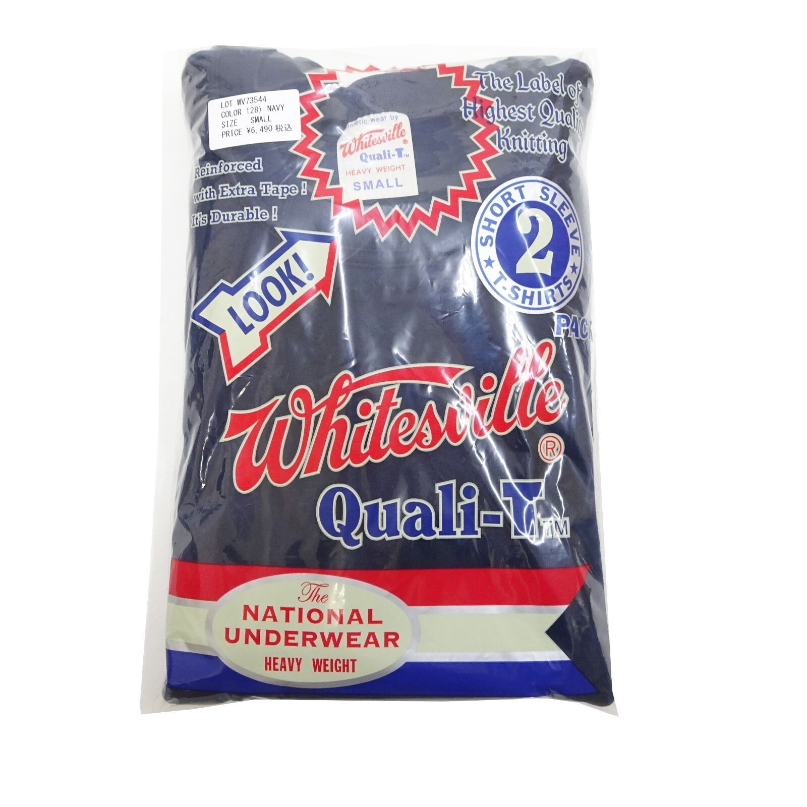 WHITESVILLE T-SHIRT Toyo Enterprise WV73544 NAVY Size L NOT-2-PACK 1-SHIRT NEW