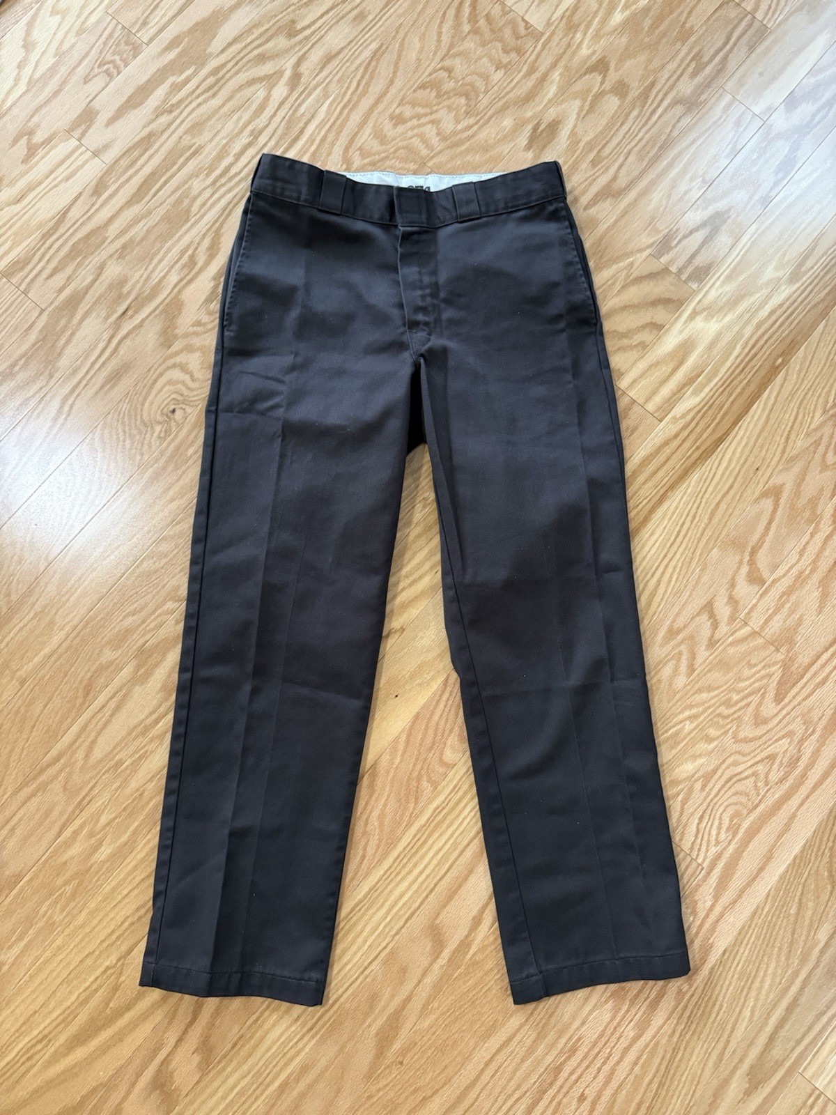 Dickies Men’s Work Pants 874 Brown Classic Original Fit Straight Leg Size 34×30