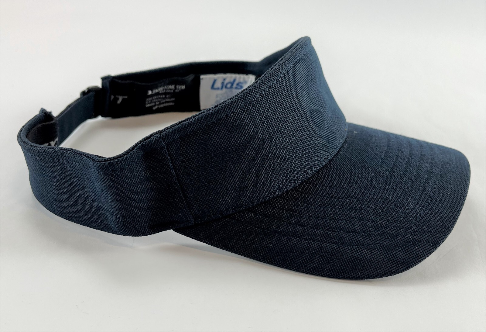 2 Pack Lids Sun Visors 110 Mini Pique Comfort Flex-Fit Visor Caps Red & Navy