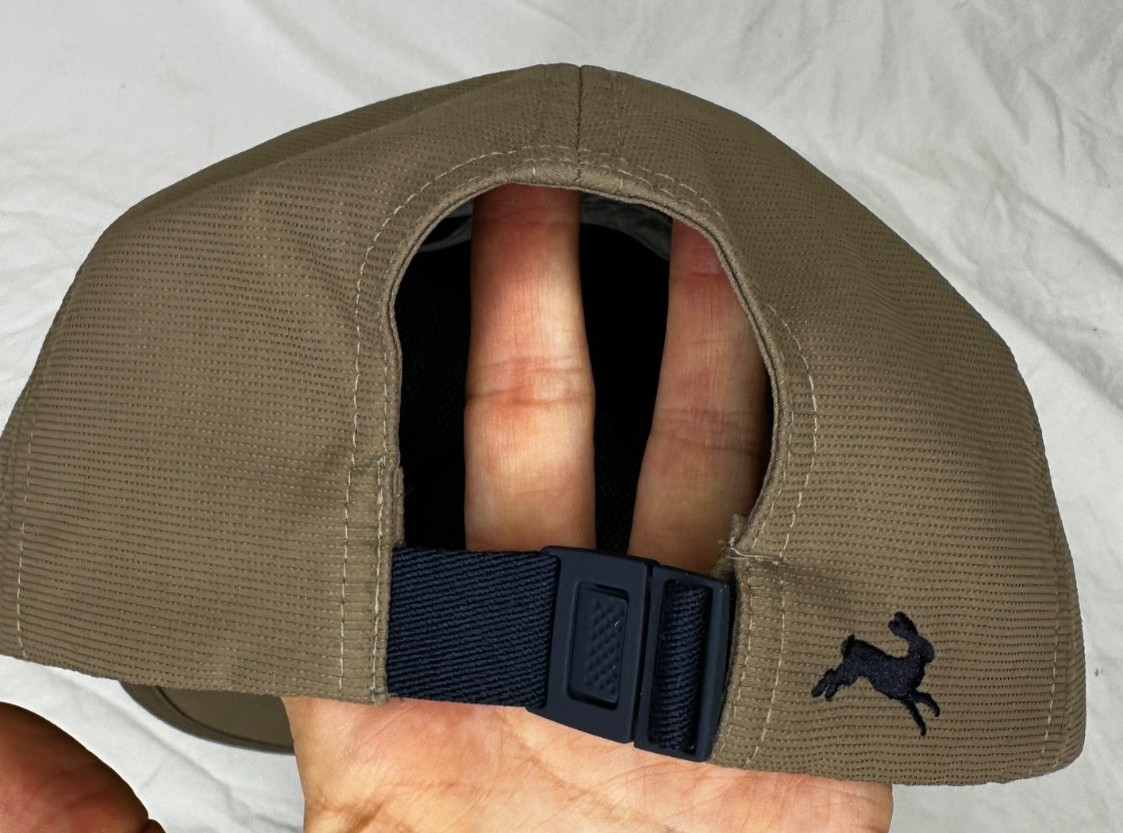 Tracksmith Wottle Cord Hat Walnut Brown Amateur Athletics Patch Flat Brim Run