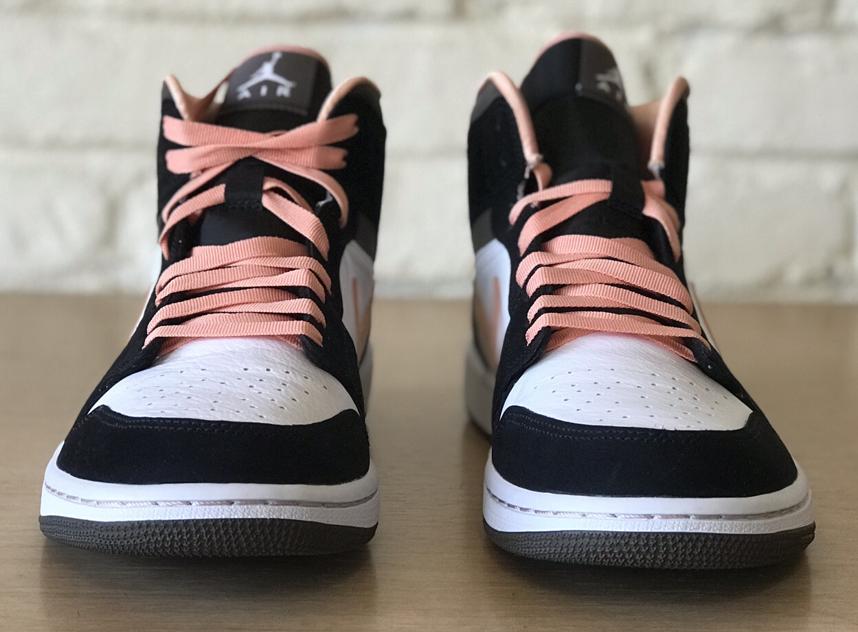 Nike Air Jordan 1 Mid SE Peach Mocha Women Size 12 / Men’s Size 10.5 DH0210-100