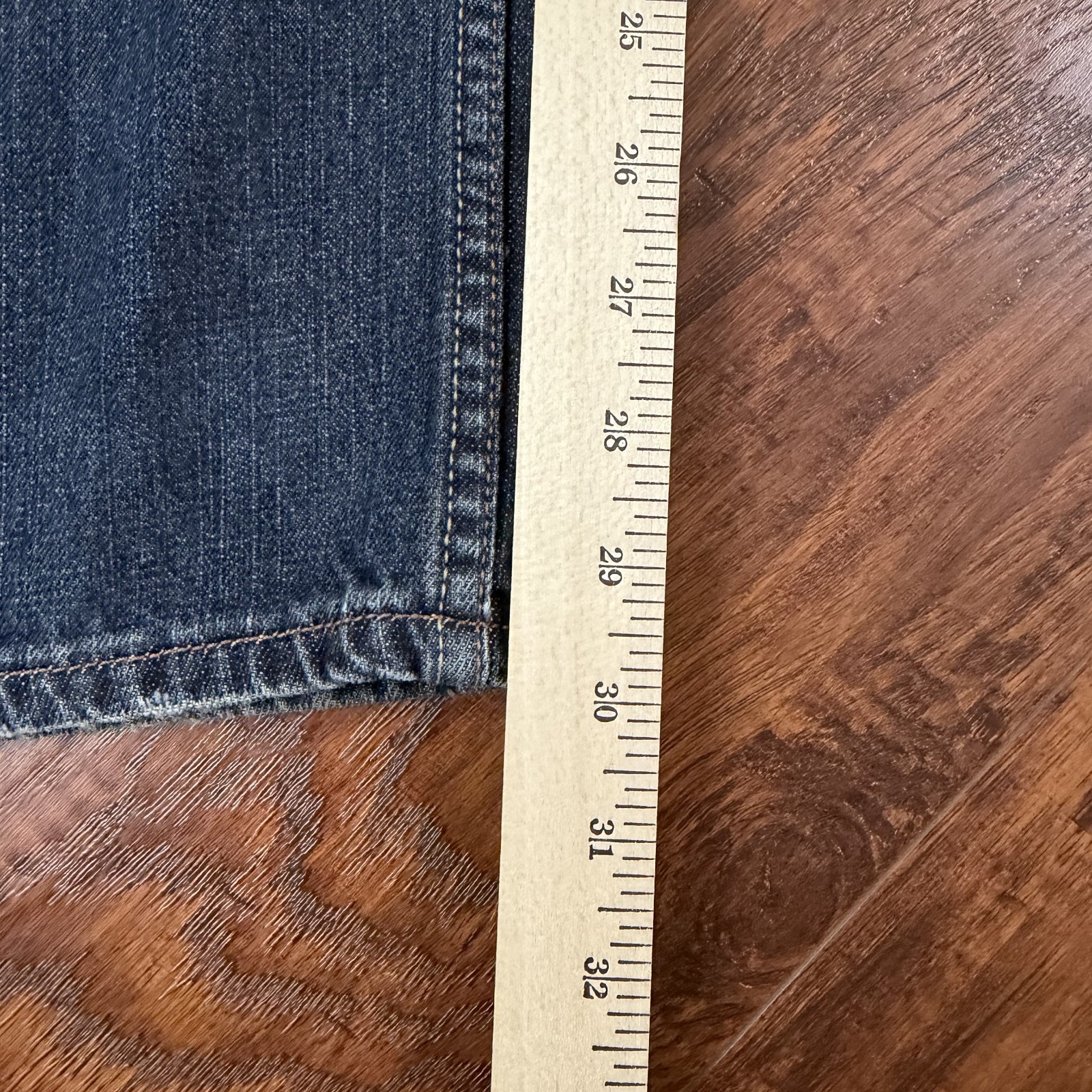 Levis 569 Jeans Men 30 (Fits 29×30) Blue Straight Loose Dark Wash Cotton Denim