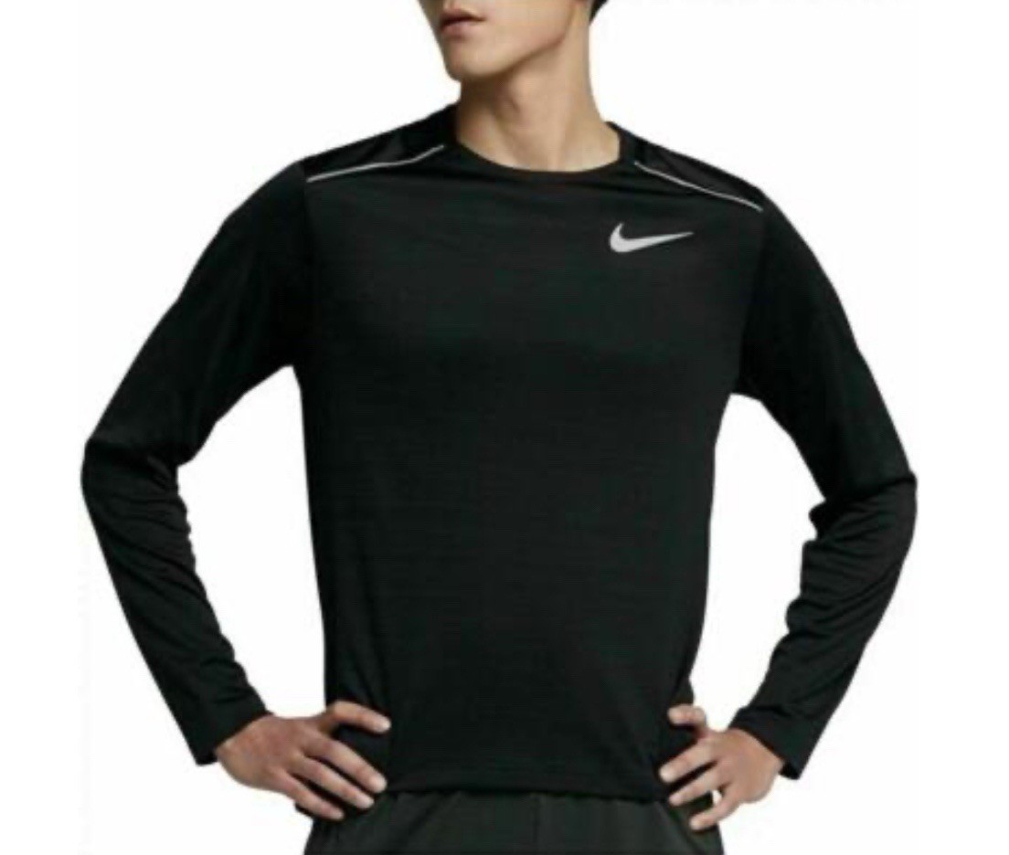 Nike Therma Sphere Element 3.0 Mens L Black Long Sleeved Running Top BV4707-010