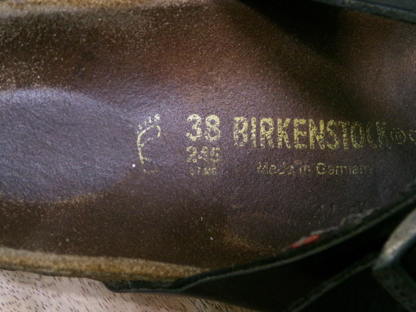 Birkenstock Womens Mayari Black Birko-Flor Toe Loop Sandals Size 38 US 7 Reg.