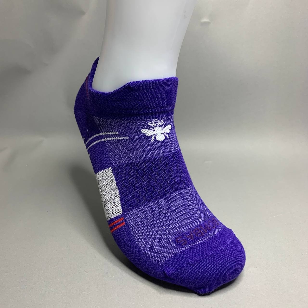Bombas Men Ankle Socks 4 Pairs Blue Size M L XL Cushioned Athletic Sport