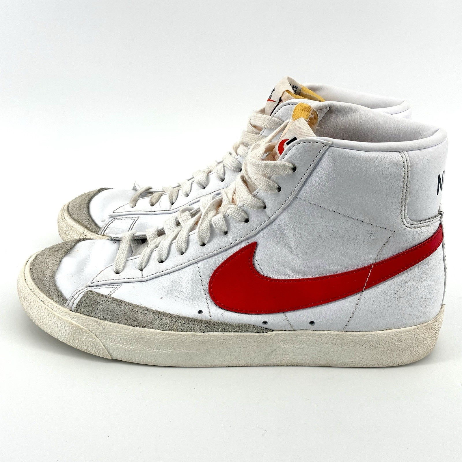 Nike Blazer Mid 77 Vintage Habanero Red CZ4609-100 Mens Size 8 Pre-Owned (X9)