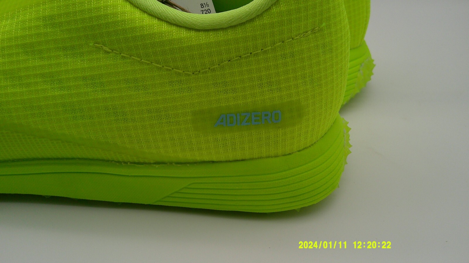 Size 13 – adidas Adizero Triple Jump Solar Yellow Aqua