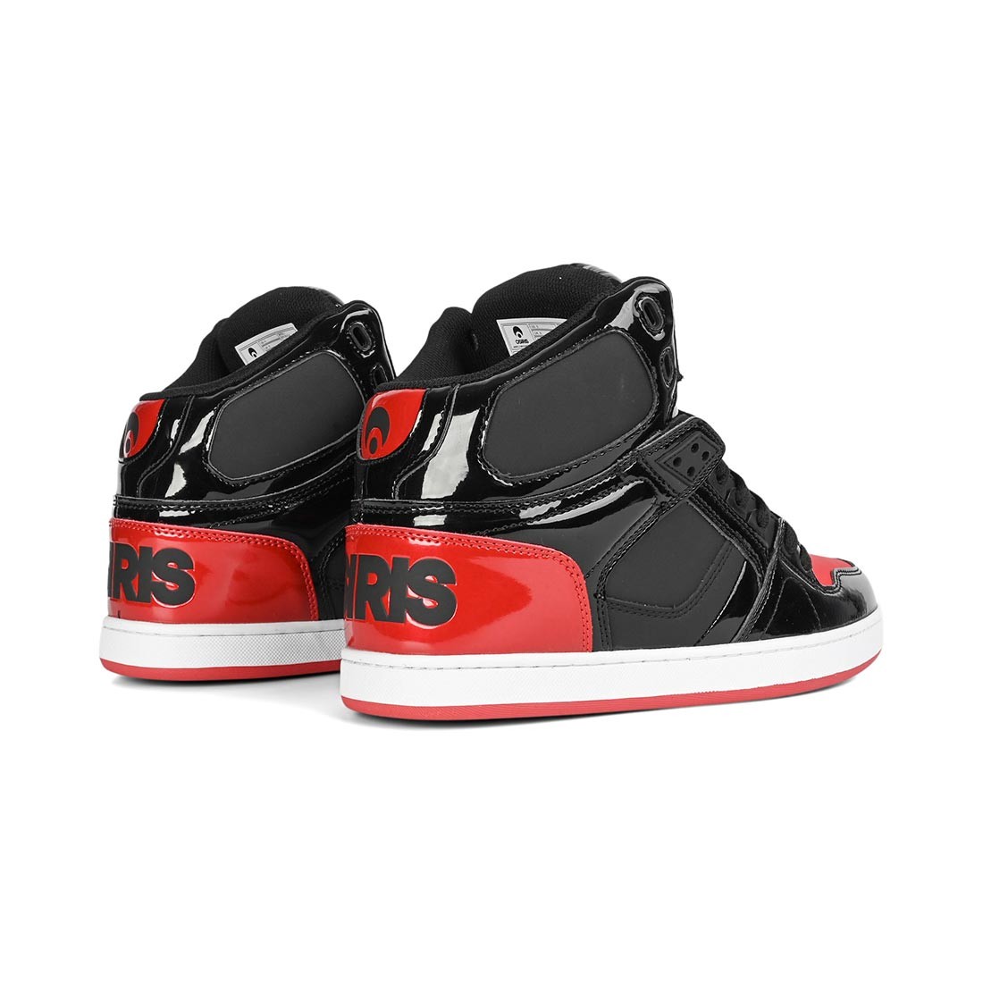 Osiris NYC 83 CLK High Top Shoes – Black/Black/Red