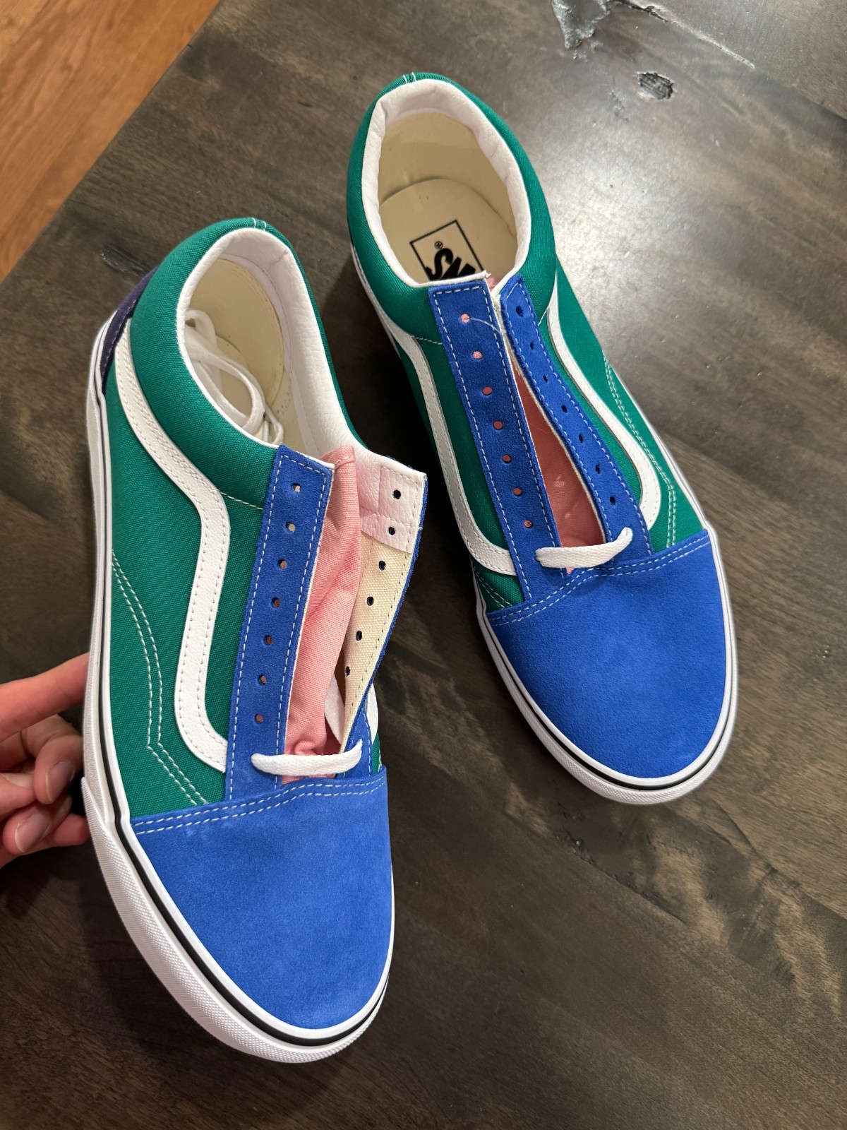 Vans Old skool ‘retro court’ mutli men sz 7.5 – 13 sku VN0A38G19EJ