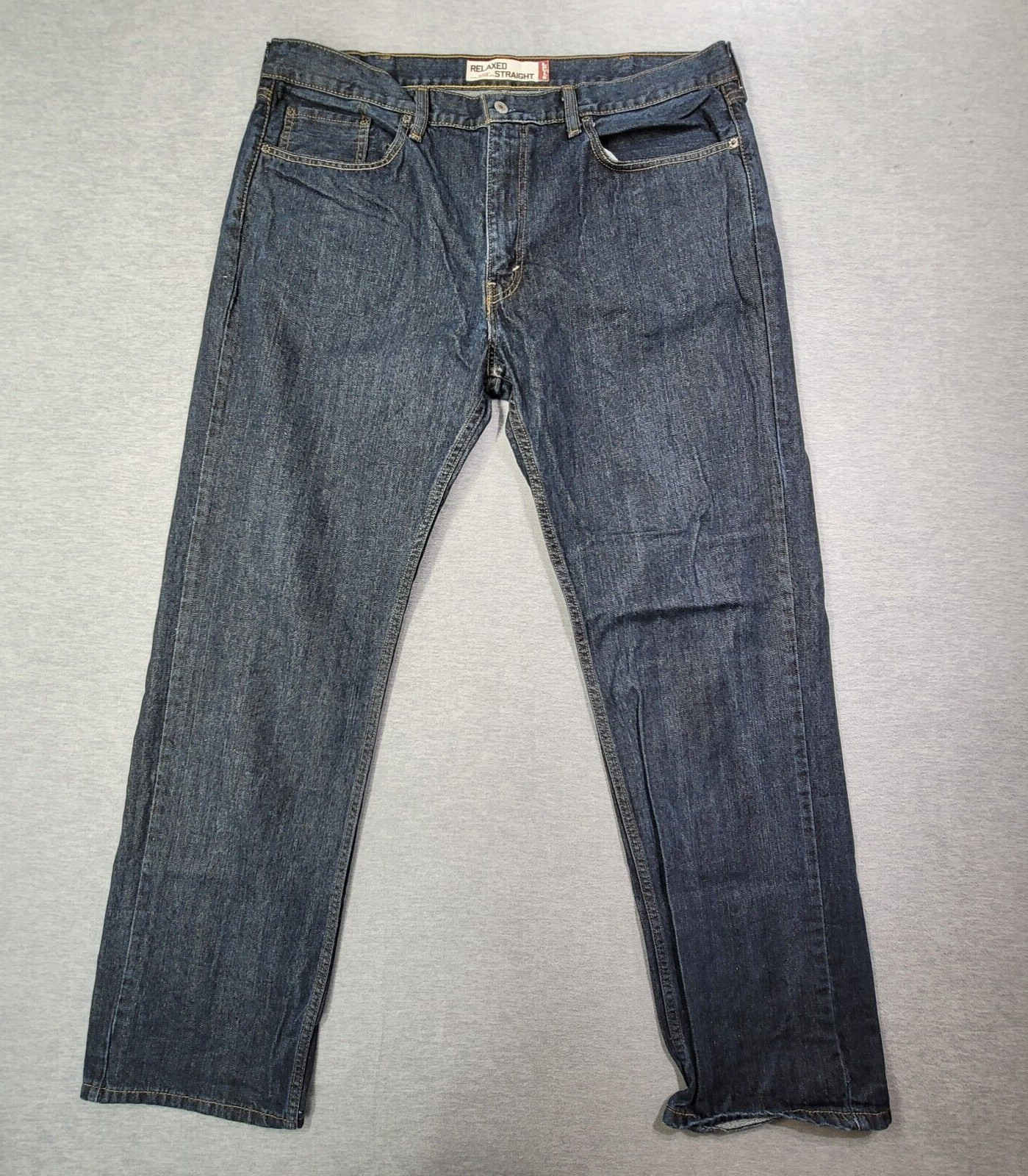 Levis 559 Jeans Mens 38×34 Blue Relaxed Straight Leg Denim Vintage Casual