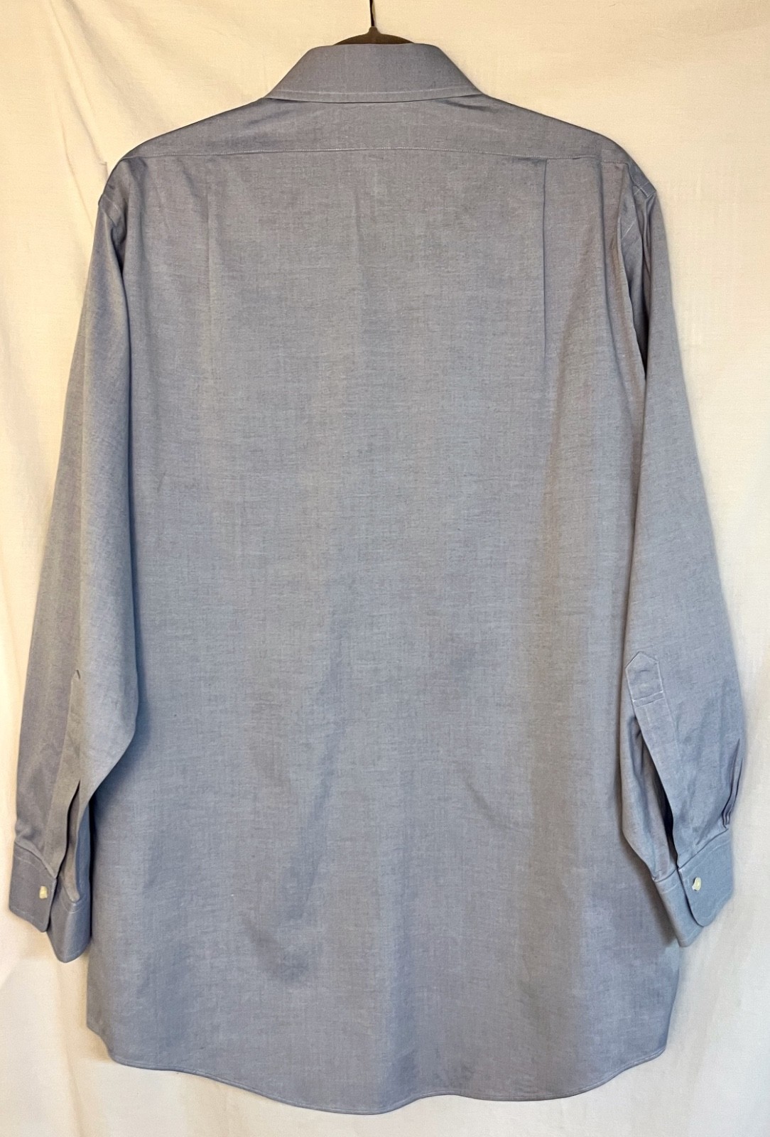 Brooks Brothers Mens Button Down Shirt 16 1/2-33 Non Iron Blue